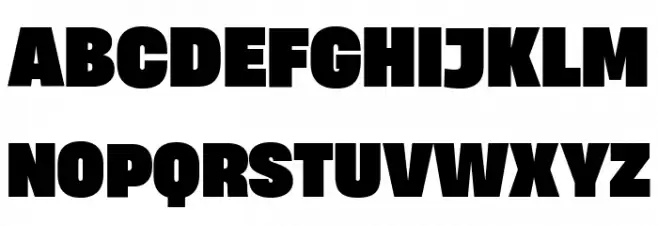Heading Now Trial 68 Heavy Schriftart Groß