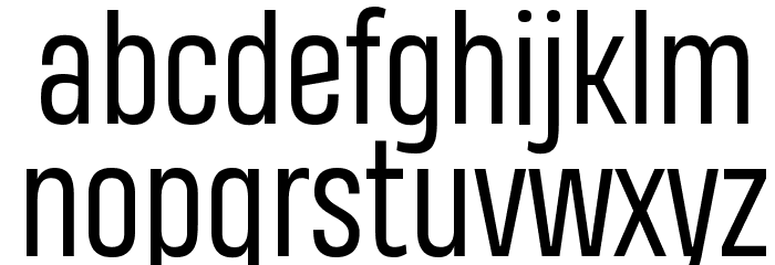 Heading Pro Trial Book Font LOWERCASE