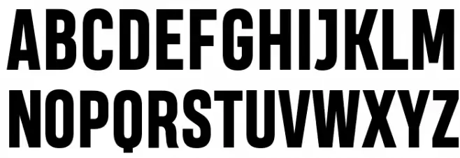 Heading Pro Trial ExtraBold Schriftart Groß