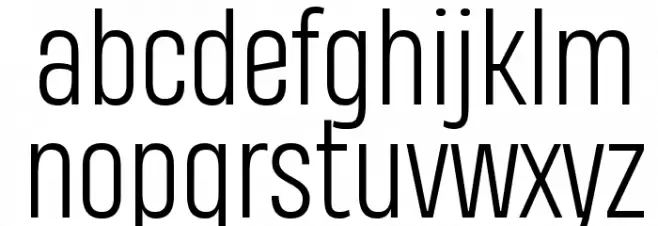 Heading Pro Trial Light Шрифта строчной