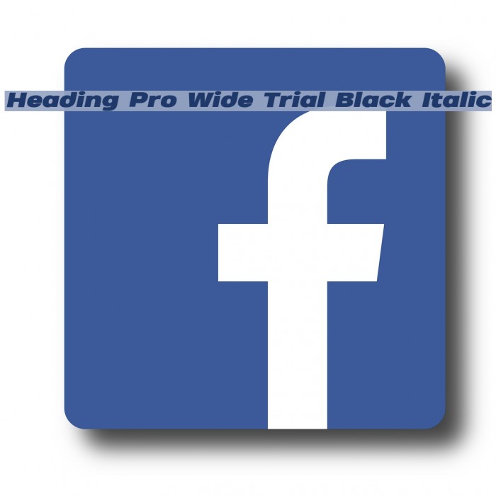 Heading Pro Wide Trial Black Italic Example 2