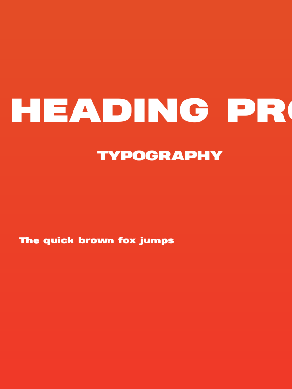 Heading Pro Wide Trial Black Poster