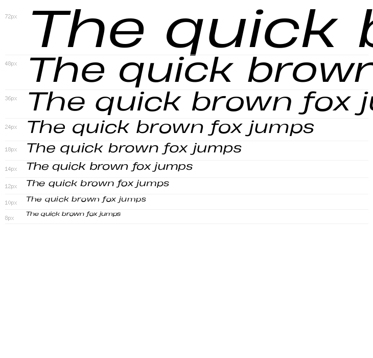 Heading Pro Wide Trial Book Italic Waterfall