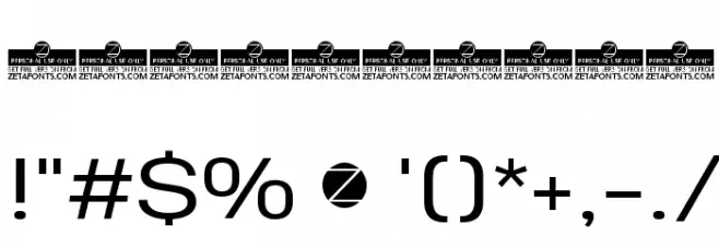 Heading Pro Wide Trial Book Font OTHER CHARS