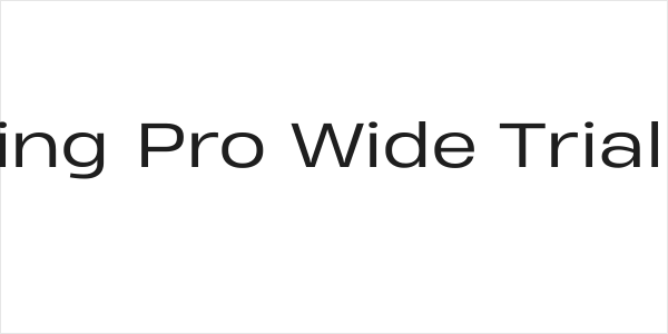 Heading Pro Wide Trial Book Logo