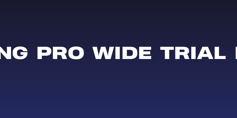 Heading Pro Wide Trial Heavy Social Header