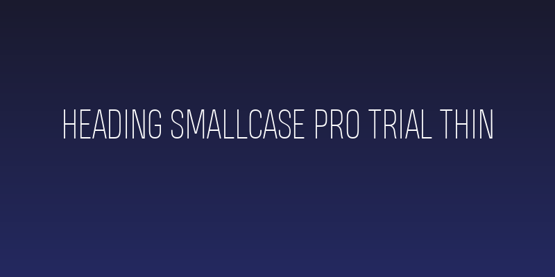 Heading Smallcase Pro Trial Thin Social Header