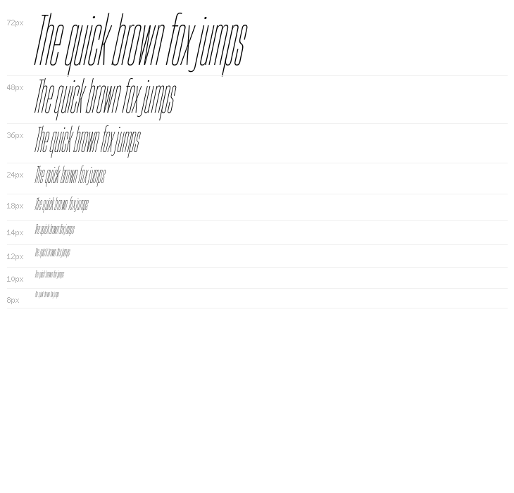 HeadingNow Trial 01 Thin Italic Waterfall