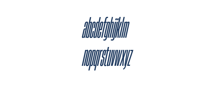 HeadingNow Trial 05 Medium Italic Lowercase