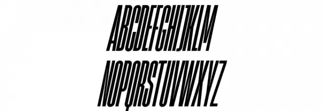 HeadingNow Trial 06 Bold Italic Polices MAJUSCULES