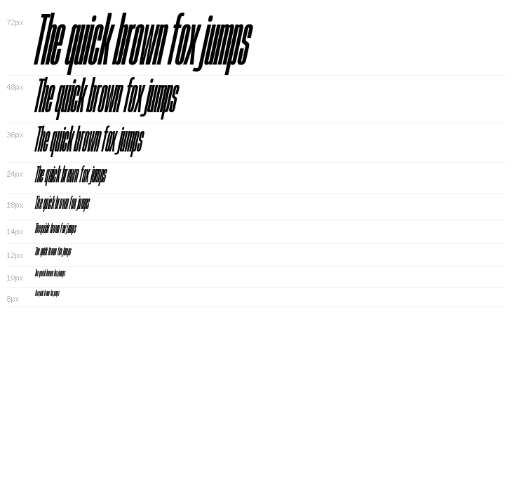 HeadingNow Trial 07 Extrabold Italic Waterfall