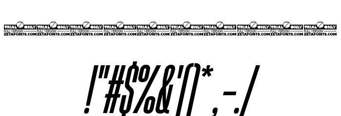 HeadingNow Trial 15 Medium Italic Font OTHER CHARS