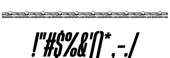 HeadingNow Trial 26 Bold Italic Font OTHER CHARS