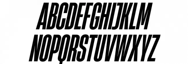 HeadingNow Trial 26 Bold Italic Polices MAJUSCULES