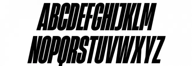HeadingNow Trial 28 Heavy Italic Fonte MAIÚSCULAS