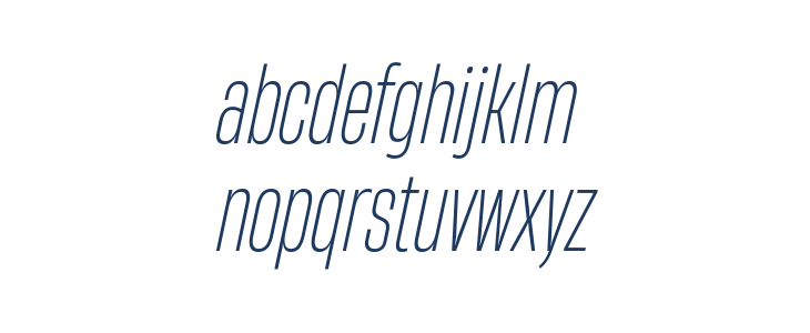 HeadingNow Trial 32 Light Italic Lowercase