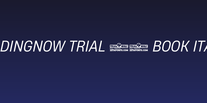 HeadingNow Trial 63 Book Italic Social Header