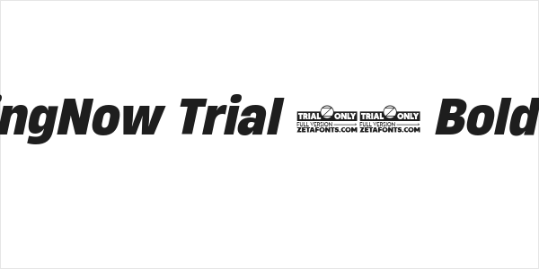 HeadingNow Trial 66 Bold Italic Logo