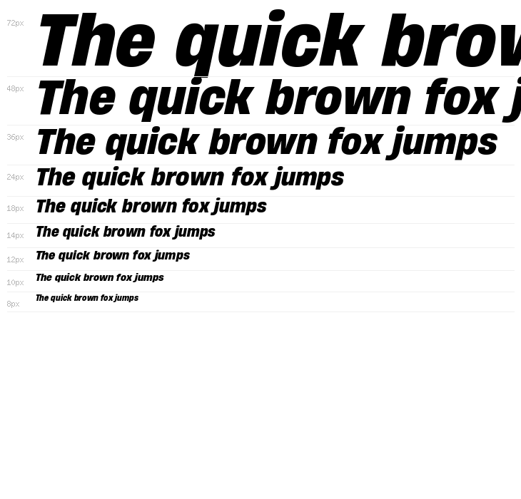 HeadingNow Trial 66 Bold Italic Waterfall