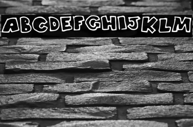 HeadintheClouds Font examples