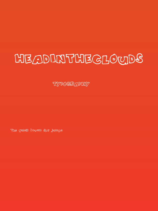 HeadintheClouds Poster