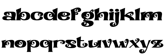 Headjoker Font LOWERCASE