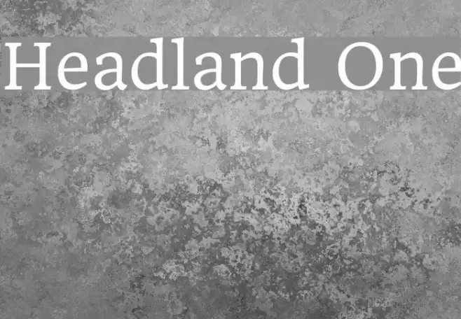Headland One examples