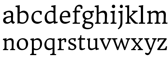 Headland One Font LOWERCASE