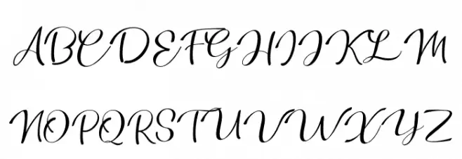 Headland Script Polices MAJUSCULES