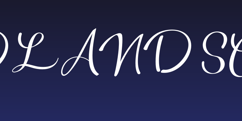 Headland Script Social Header