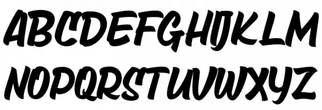 Headlight Font UPPERCASE