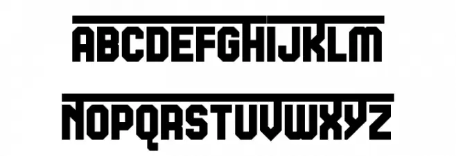 Headline Gothic Titling 2 Regular Fuentes MINÚSCULAS