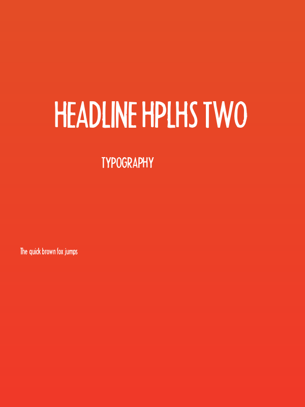 Headline HPLHS Two Poster