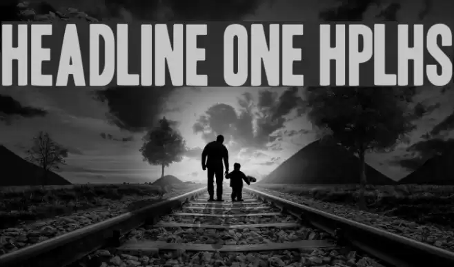 Headline One HPLHS Font examples