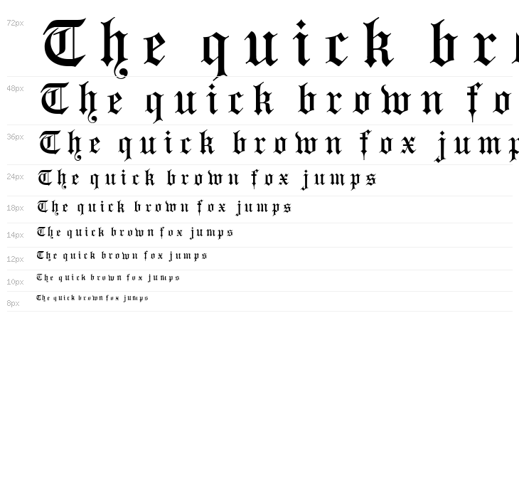 Headline Text UNZ1L Italic Waterfall