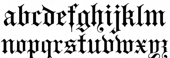 Headline Text UNZ1L Schriftart Kleinbuchstaben