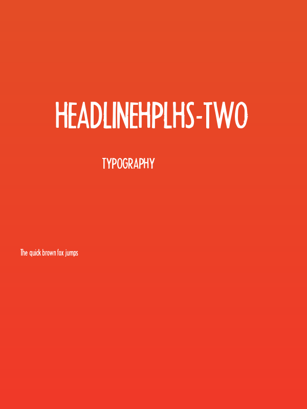 HeadlineHPLHS-Two Poster