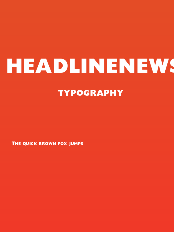 HeadlineNEWS Poster