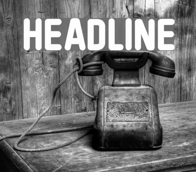 Headline Font examples