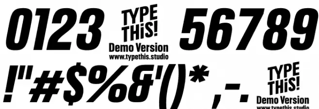 Headlines Bold Italic Font OTHER CHARS