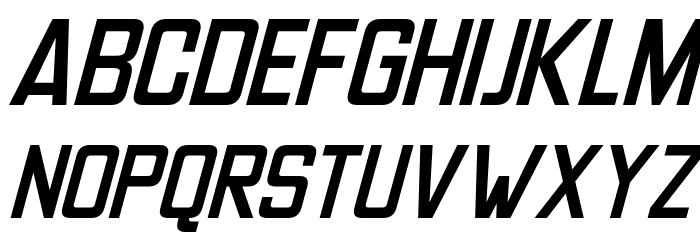 Headlines Deluxe Italic Font LOWERCASE