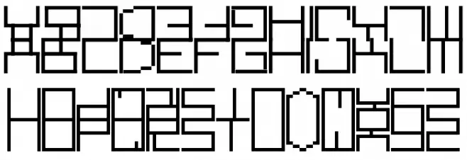 Headlong Шрифта ВЕРХНИЙ