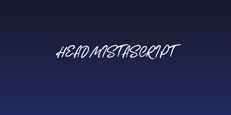 HeadmistaScript Social Header