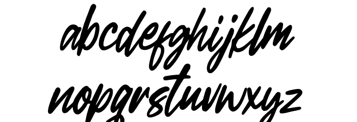 HeadmistaScript Font LOWERCASE