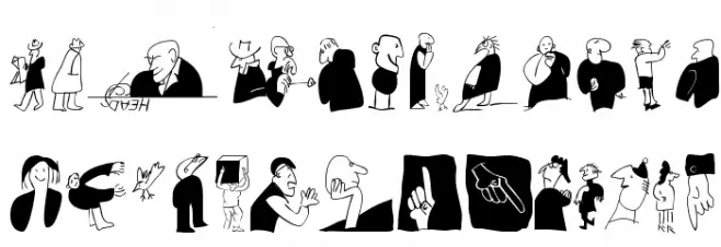 HeadsAndHandsTwo 字体 小写