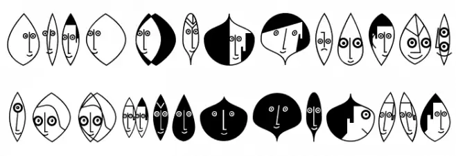 HeadsConstructed 字体 大写