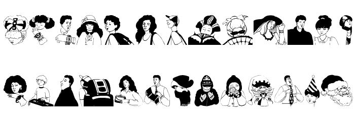 HeadsForYourAds Font LOWERCASE