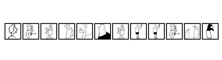 HeadsGallery Font