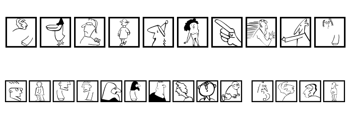 HeadsGallery Font OTHER CHARS