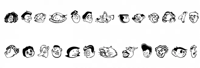 HeadsoftheHousehold Fonte MAIÚSCULAS